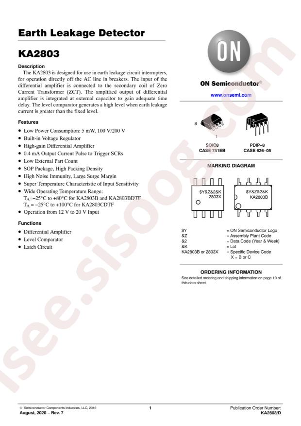 KA2803CDTF