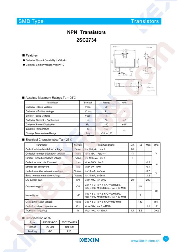 2SC2734-R25