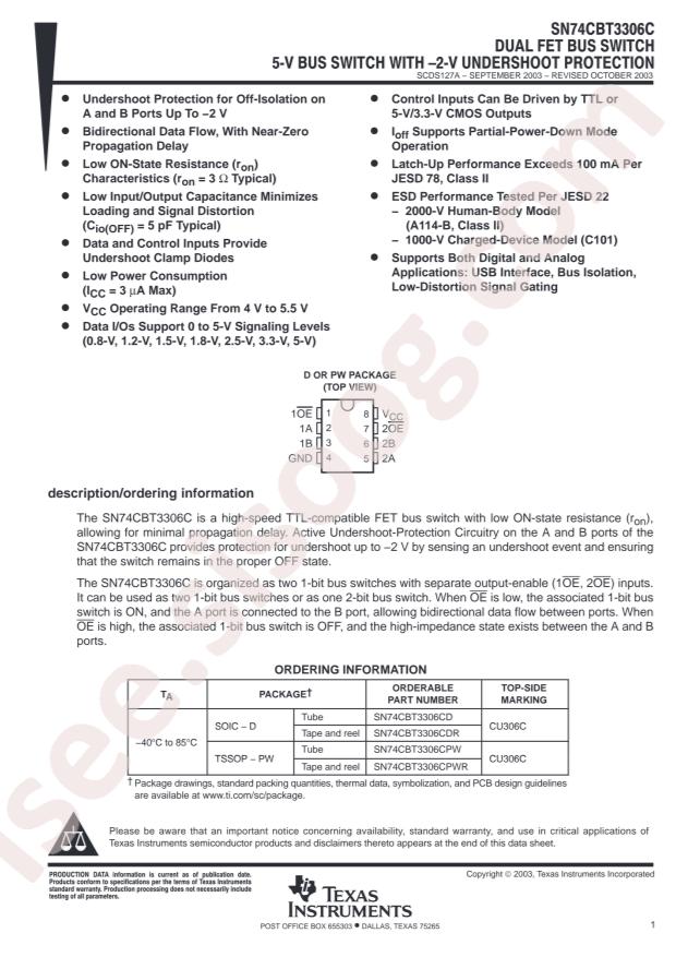 SN74CBT3306CPWR