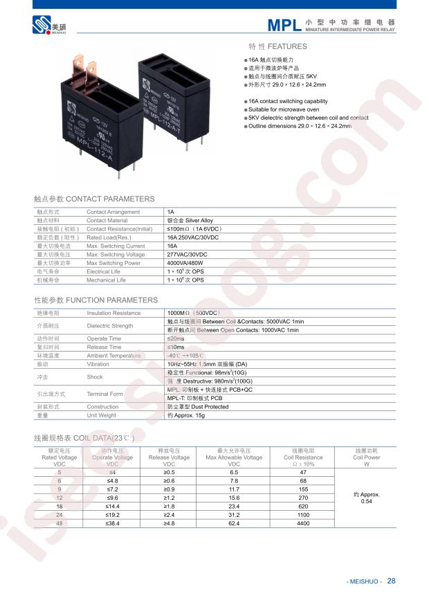 MPL-112-A(0.54W)