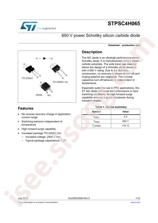 STPSC4H065B-TR