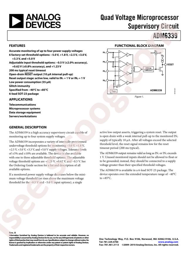 ADM6339MARJZ-RL7