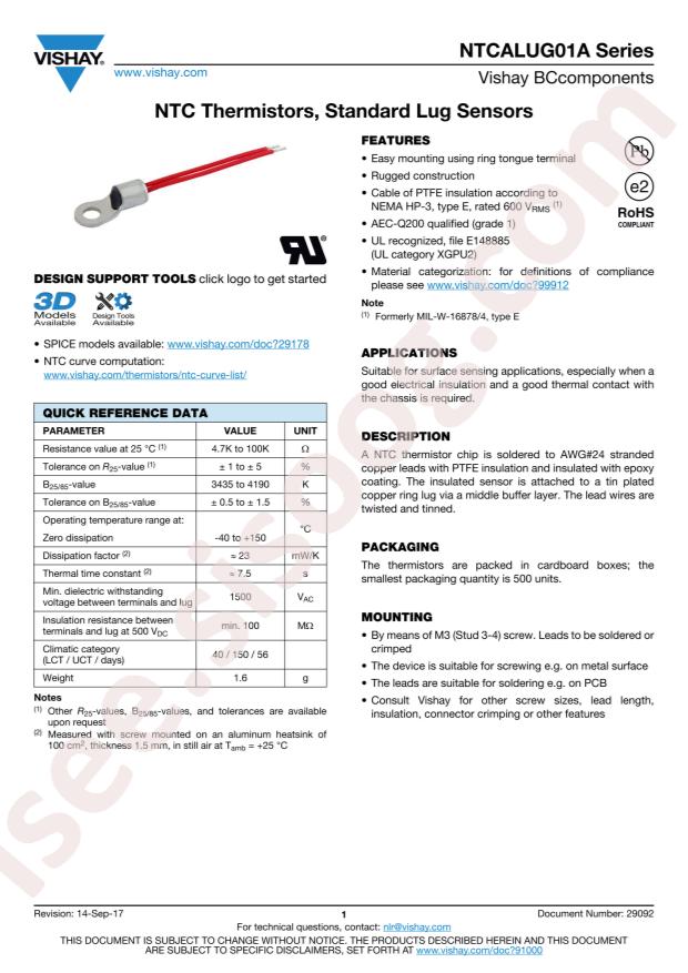 NTCALUG01A104F