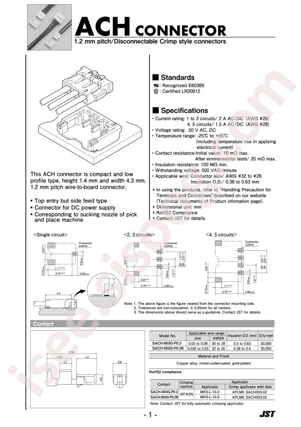 ACHR-02V-K(HF)