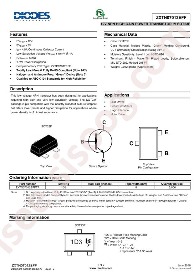 ZXTN07012EFFTA