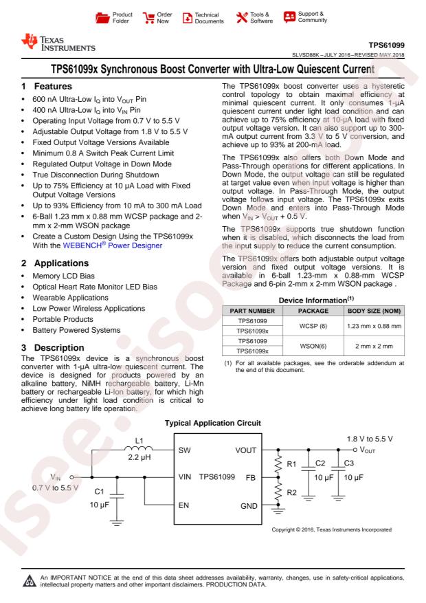 TPS610995YFFR