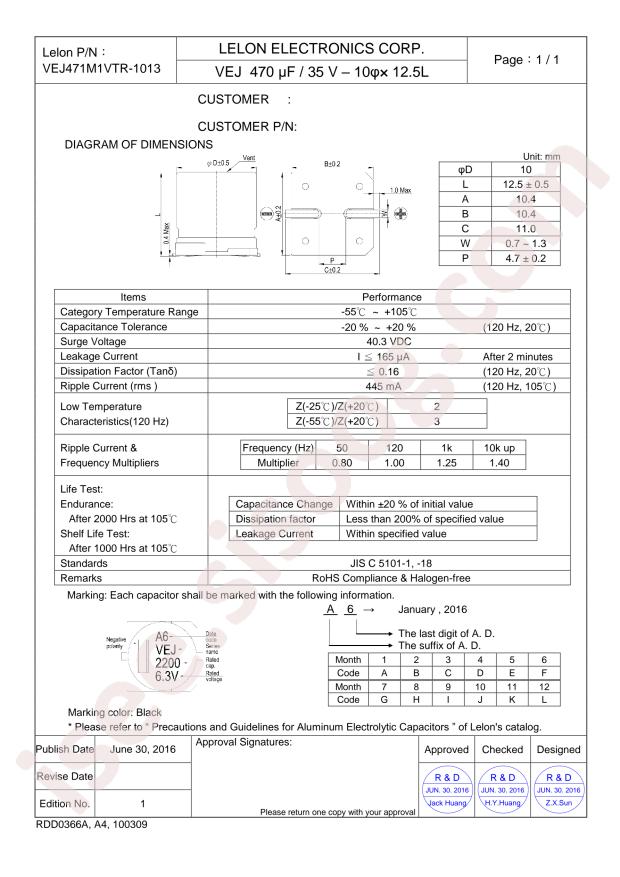 VEJ471M1VTR-1013L