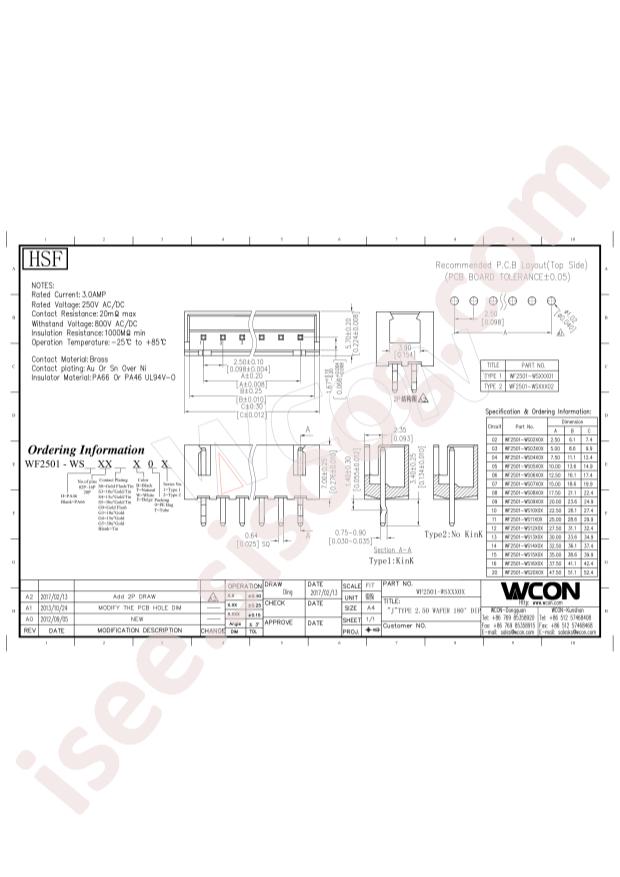 WF2501-WS08W01