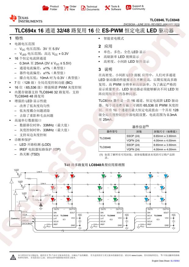 TLC6946RGER