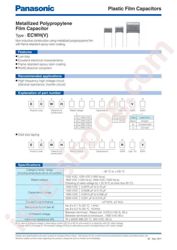 ECWH16103JV