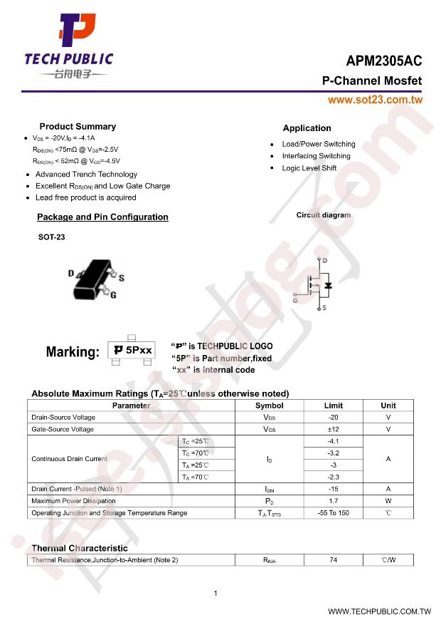 APM2305AC