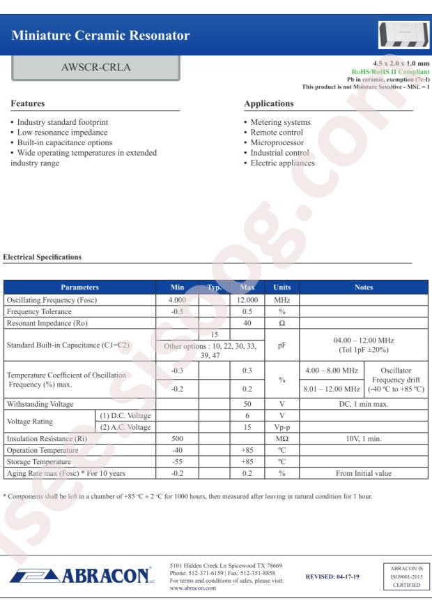 AWSCR-4.91CRLA-C15-T3