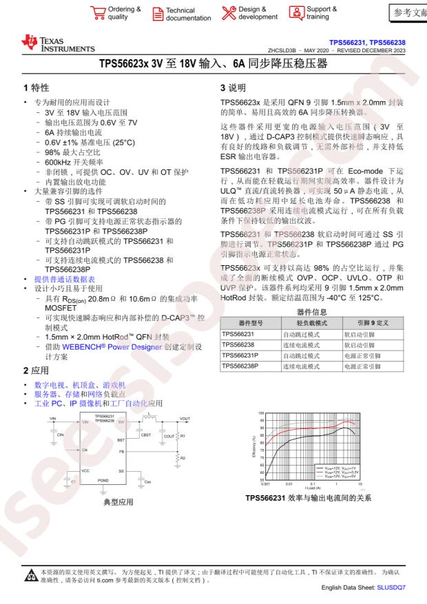 TPS566238PRQFR