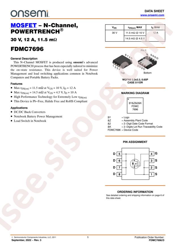 FDMC7696