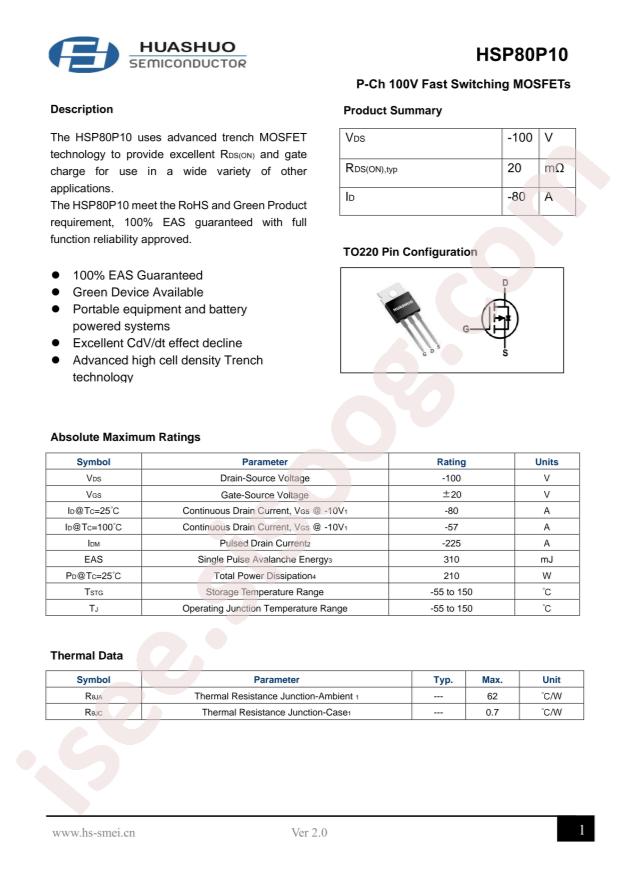 HSP80P10