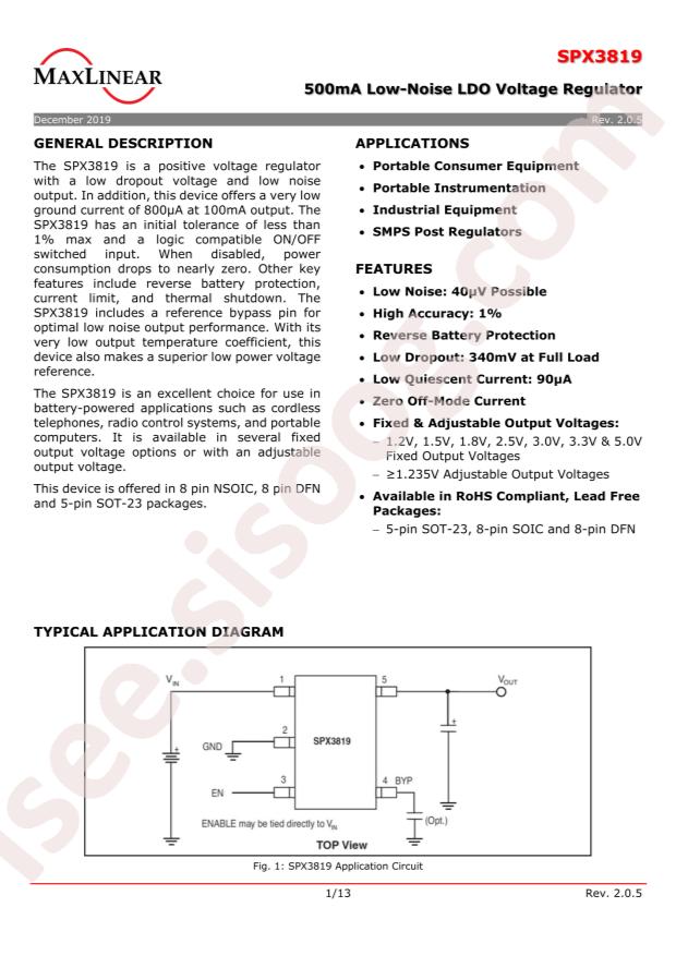 SPX3819M5-L-3-0/TR