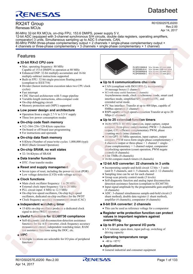 R5F524T8ADFP#31