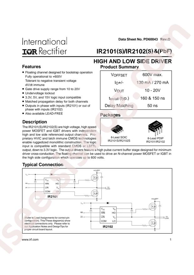 IR2101STRPBF