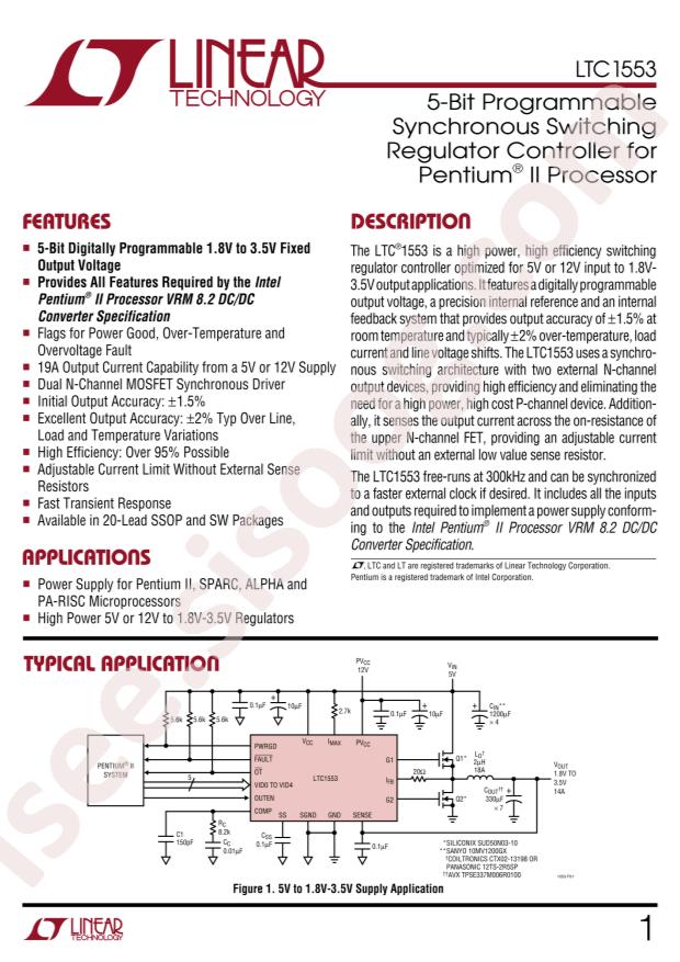 LTC1553CG#PBF