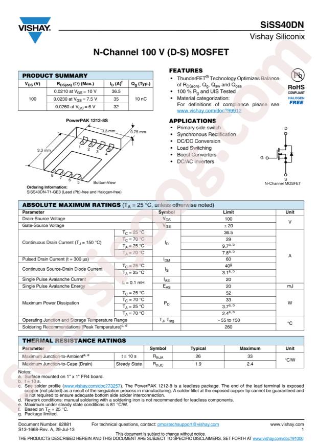 SISS40DN-T1-GE3