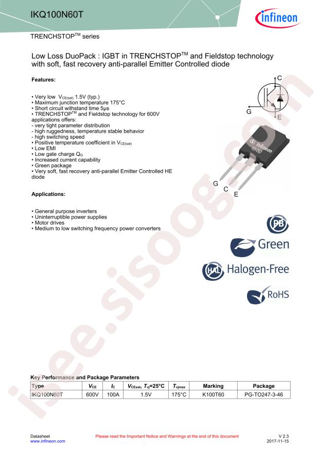 IKQ100N60T