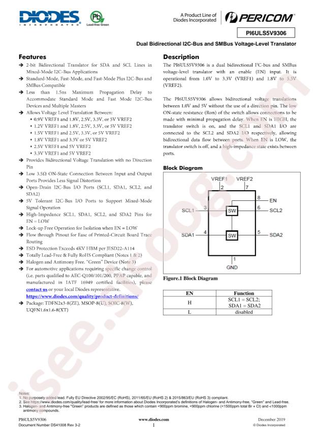 PI6ULS5V9306ZEEX