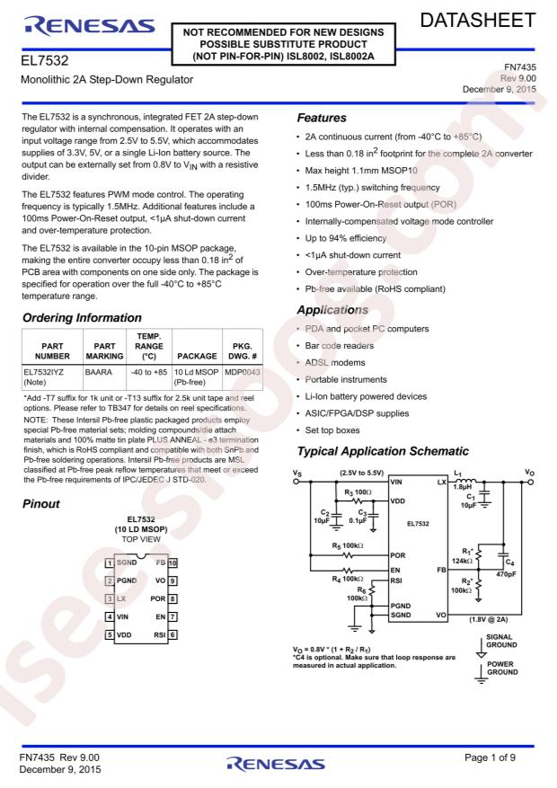 EL7532IYZ-T13