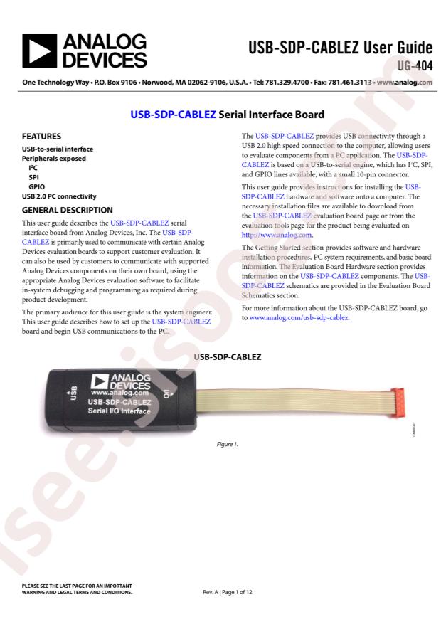 USB-SDP-CABLEZ