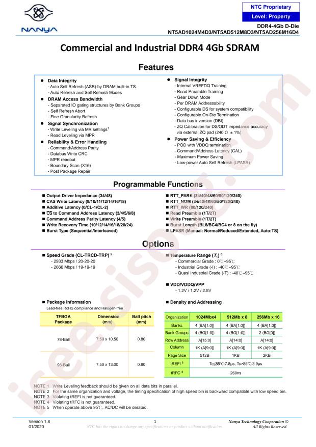 NT5AD256M16D4-HR