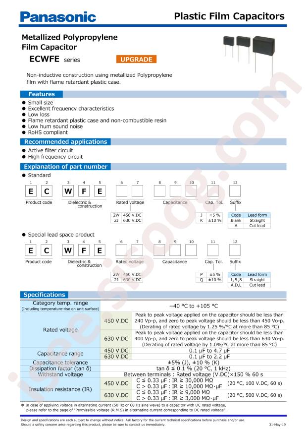 ECWFE2W225K