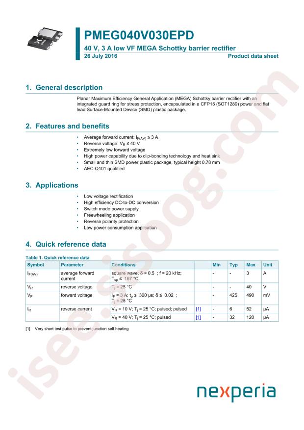 PMEG040V030EPDZ