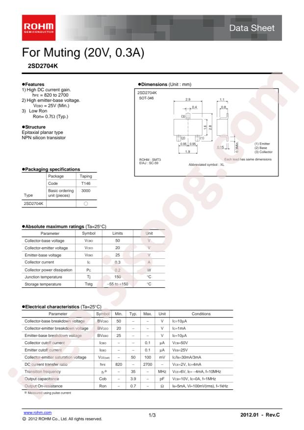 2SD2704KT146