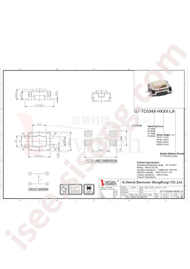 GT-TC034B-H018-L1W