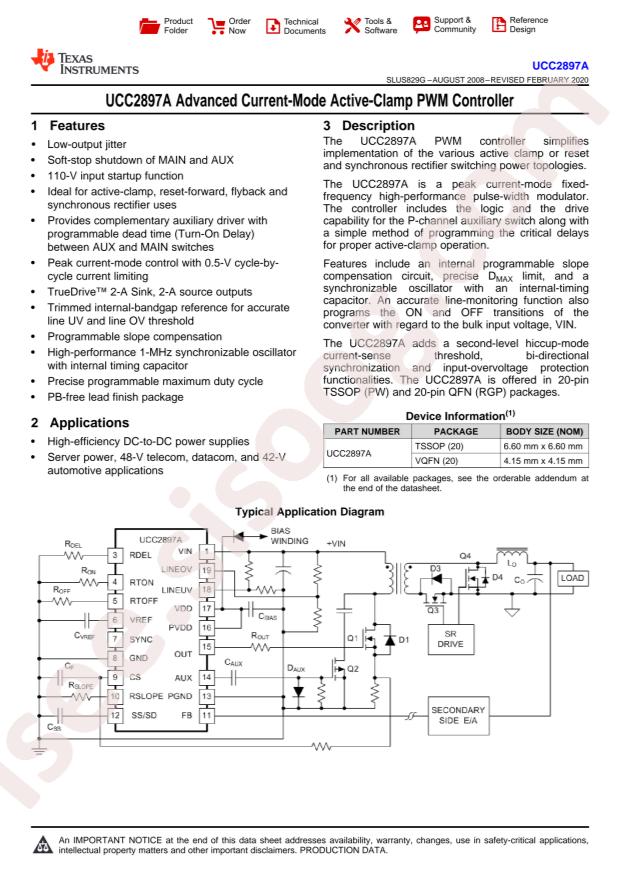 UCC2897ARGPR