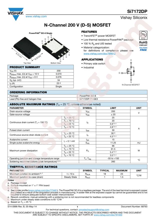 SI7172DP-T1-GE3