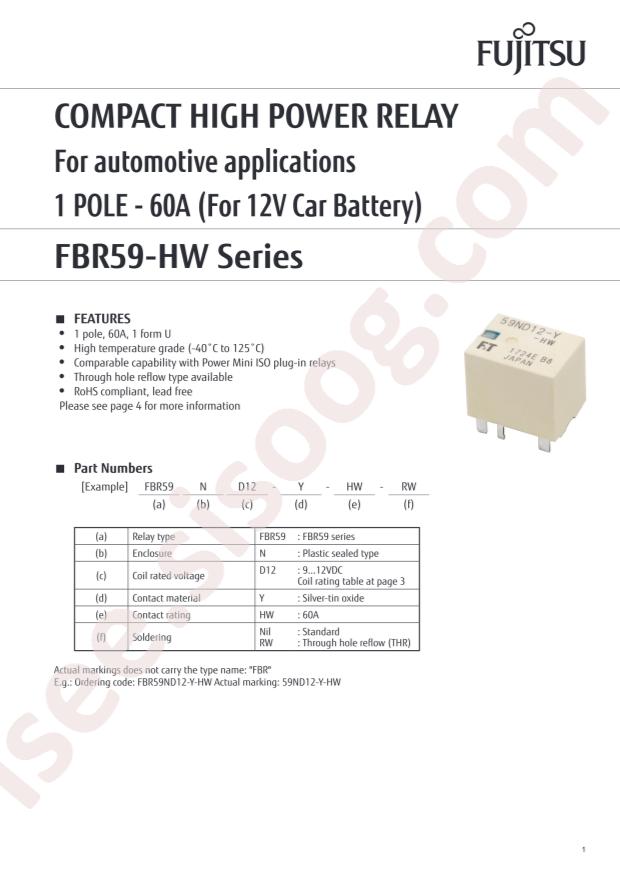 FBR-59ND12-Y-HW