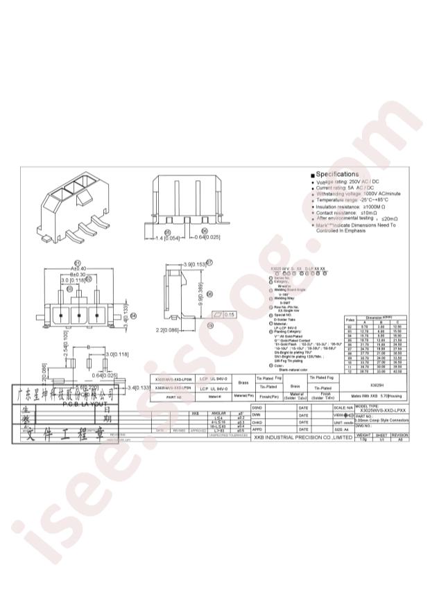 X3025WVS-03D-LPSW