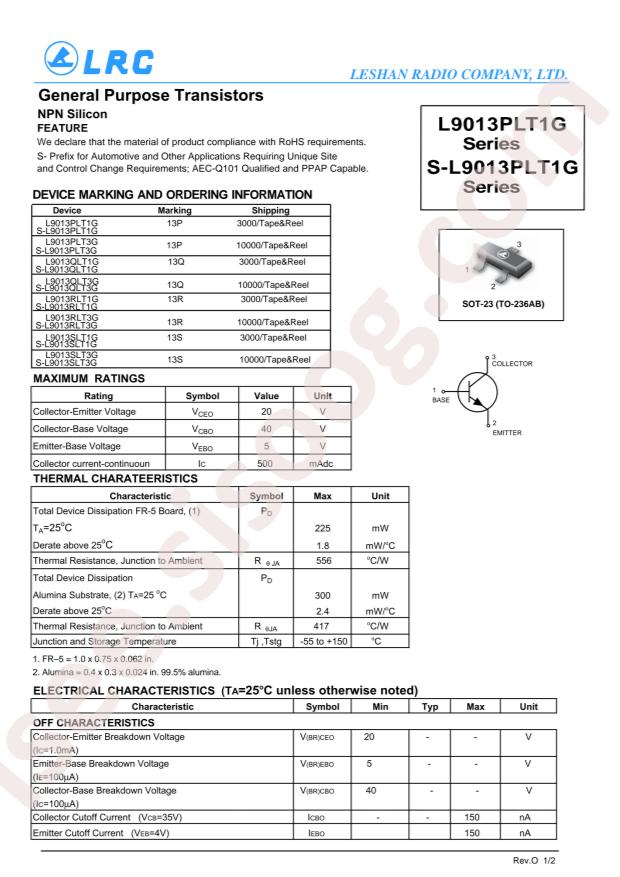 S-L9013QLT1G