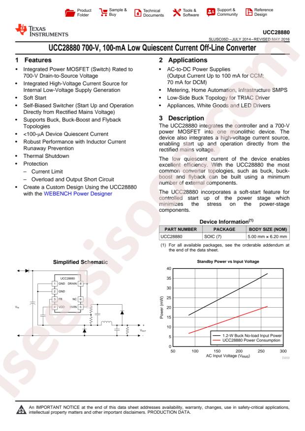 UCC28880DR
