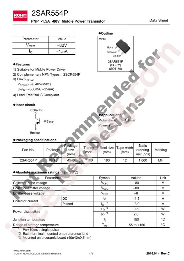 2SAR554PT100