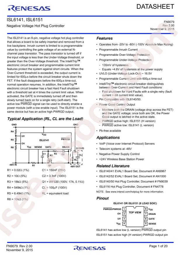 ISL6141CBZA-T