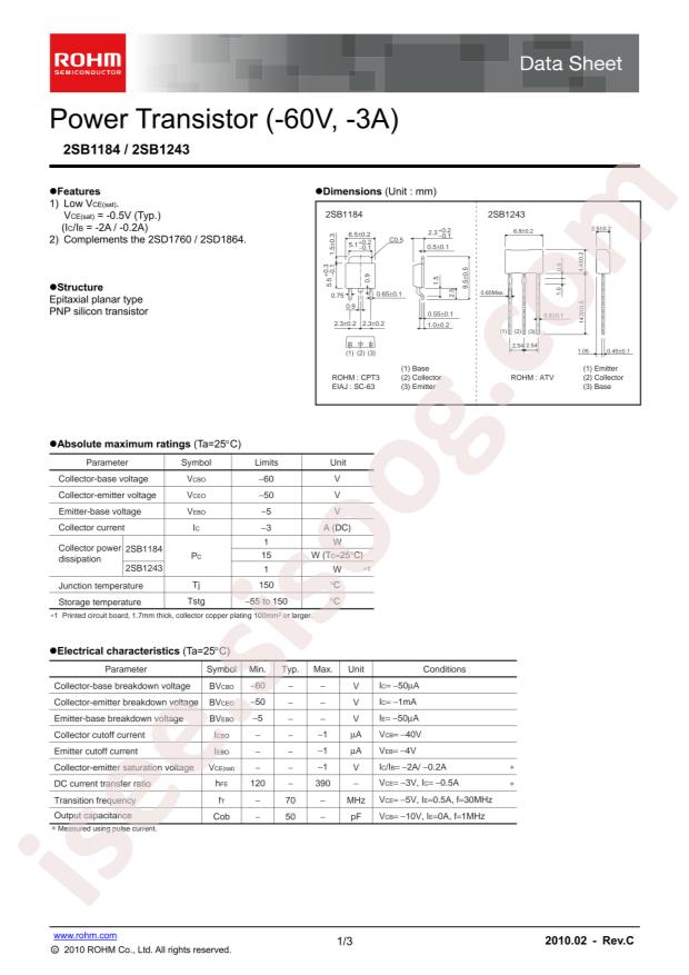 2SB1184TLQ