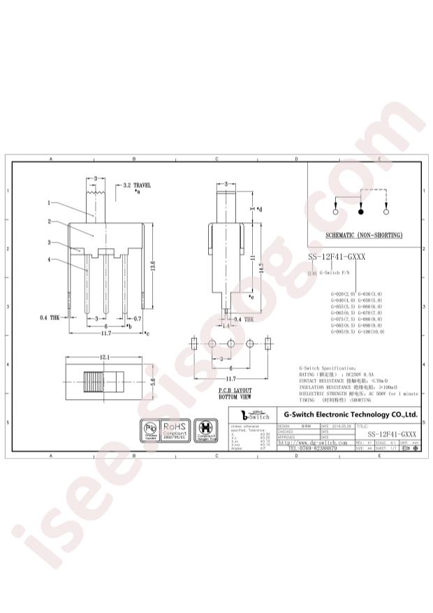 SS-12F41-G050