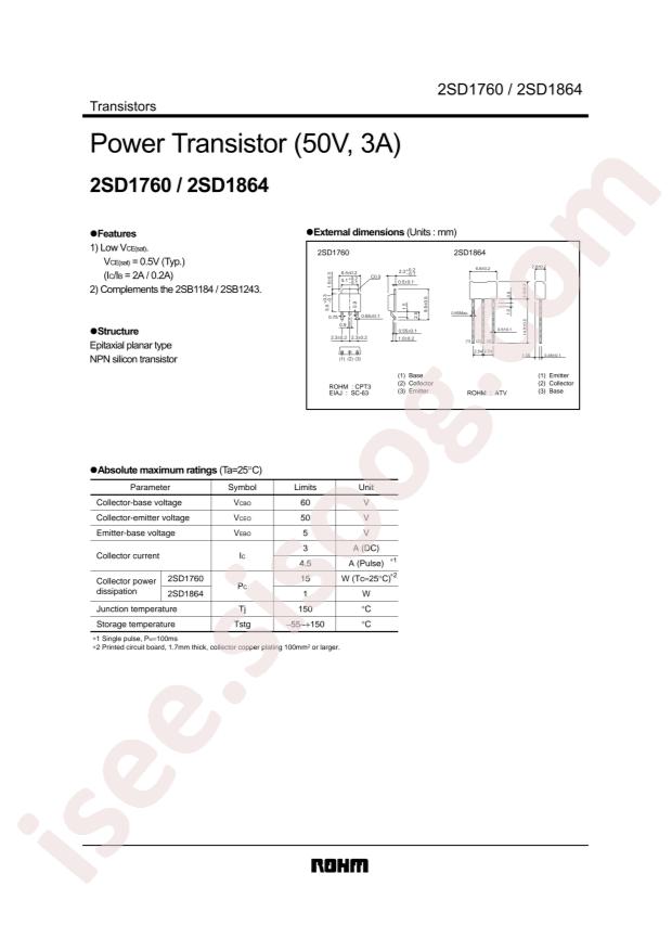 2SD1760TLR