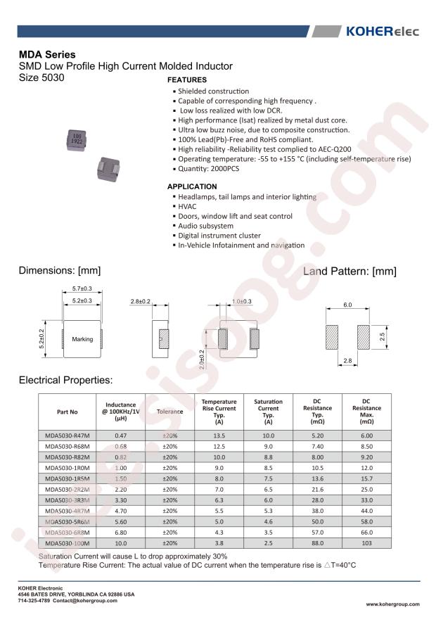 MDA5030-6R8M