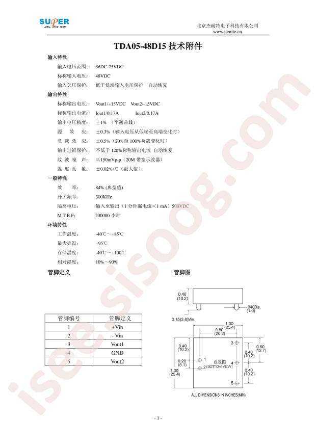 TDA05-48D15