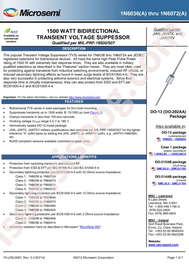 JANTX1N6062A