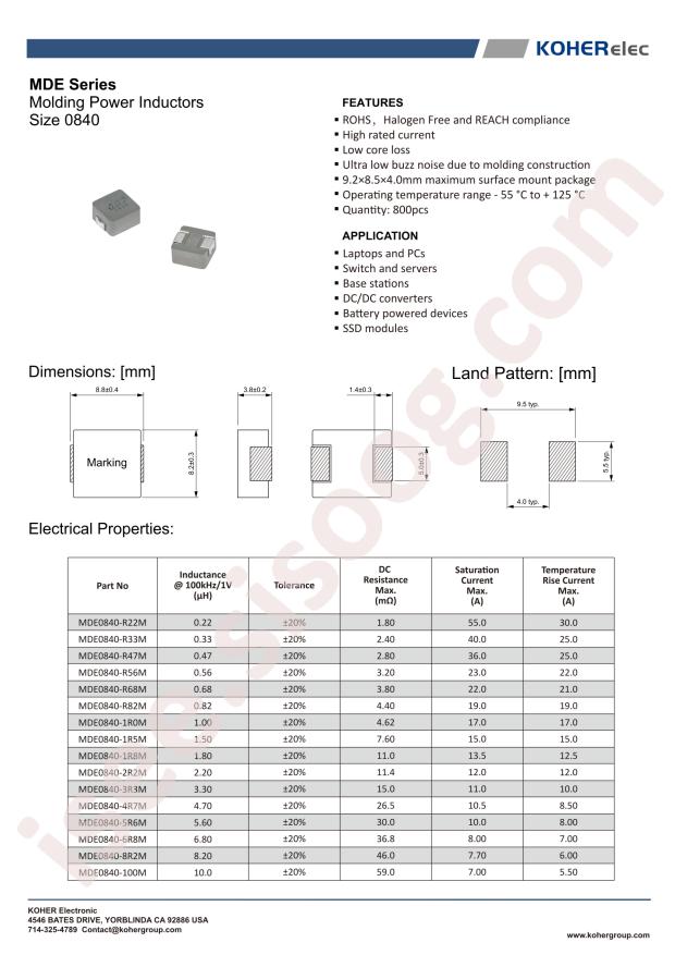 MDE0840-8R2M