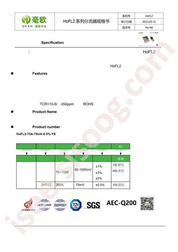 HoFL2-300A-75mV-0.2%-YS