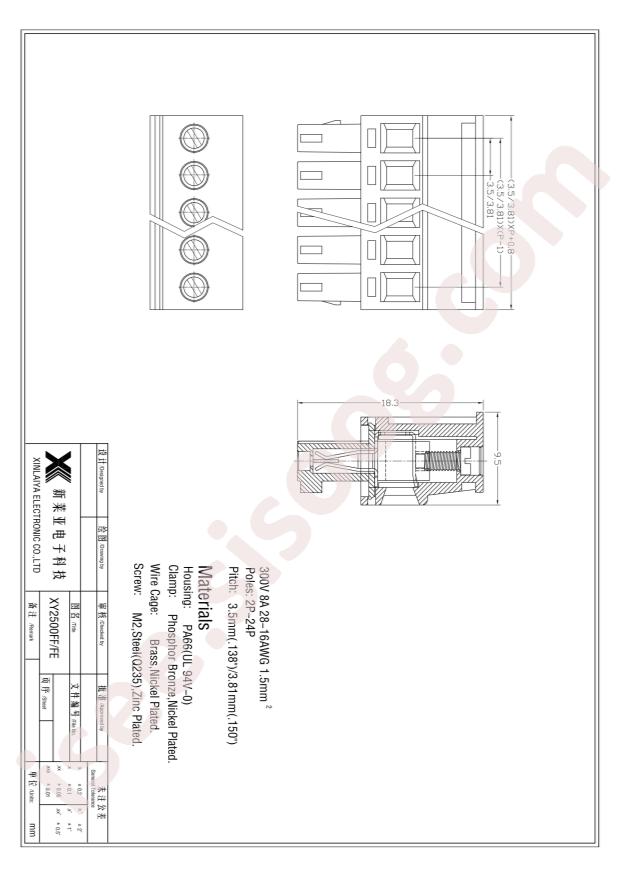 XY2500F-E-3.81-2P